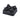 A top-down view of the Silicone Tray Black Skull 2 Piece, showing two black skull-shaped molds against a white background.