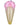 A slightly angled view of the Single Scoop Ice Cream Spoon Pipe, resembling a melting scoop with a textured, light-colored body.
