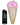 A side view of the Single Scoop Ice Cream Spoon Pipe, shaped like a melting scoop with a colorful, patterned design.