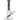 Front view of the Spiral Neck 6" Mini Waterpipe, showcasing a clear glass pipe with a spiraled neck design against a plain white background.