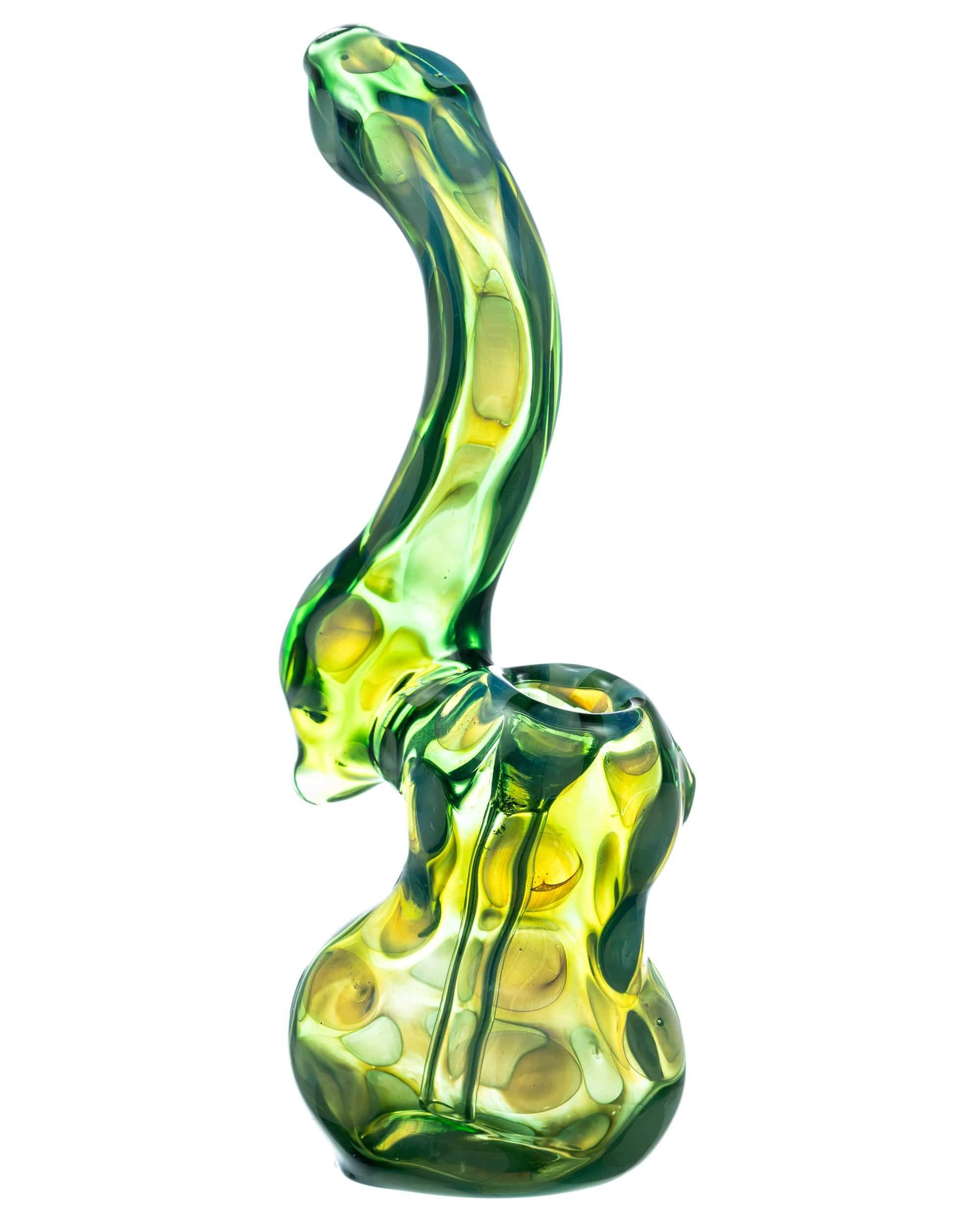 Spotted Glass Sherlock Bubbler