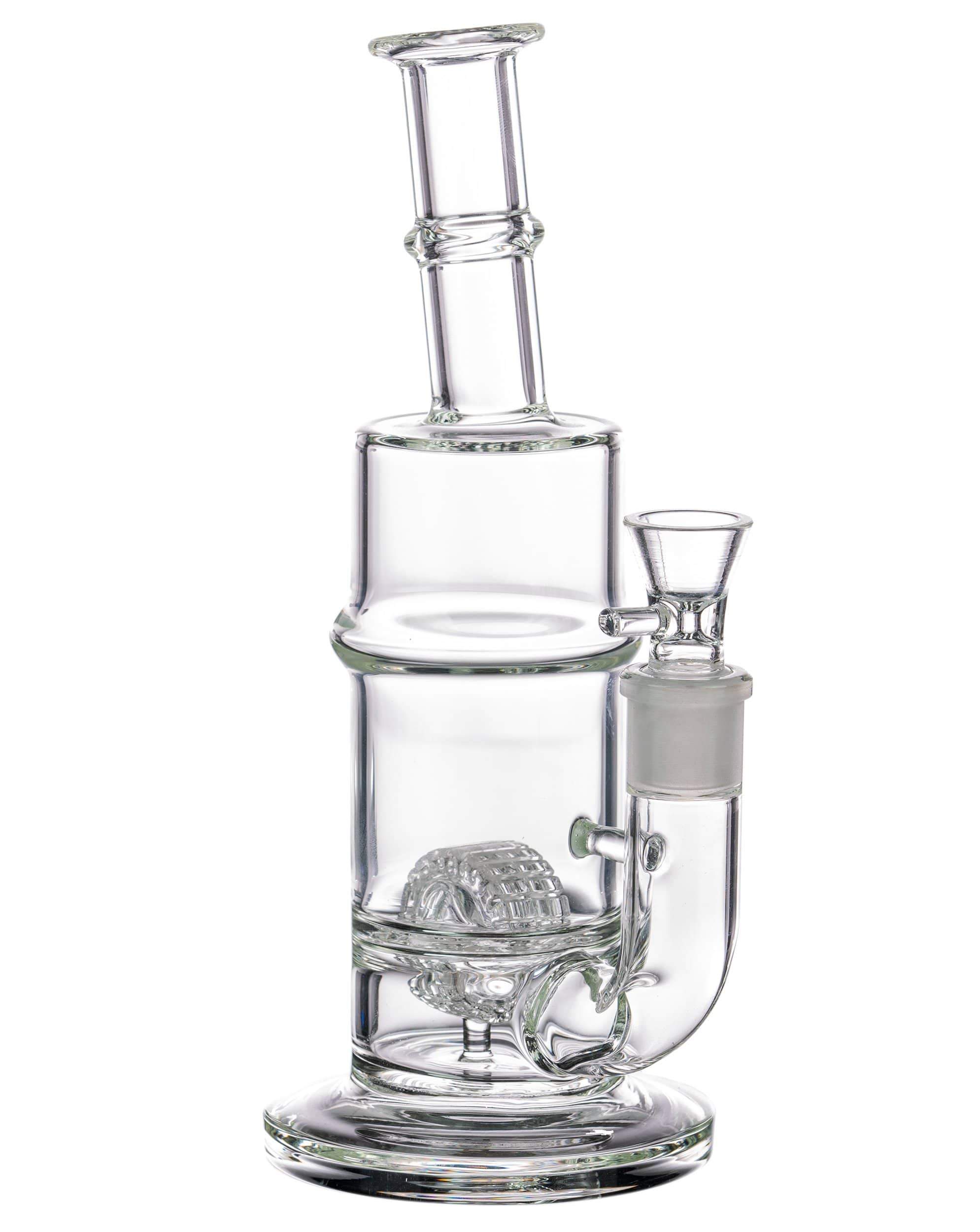 Thick Split Circle Perc Bong