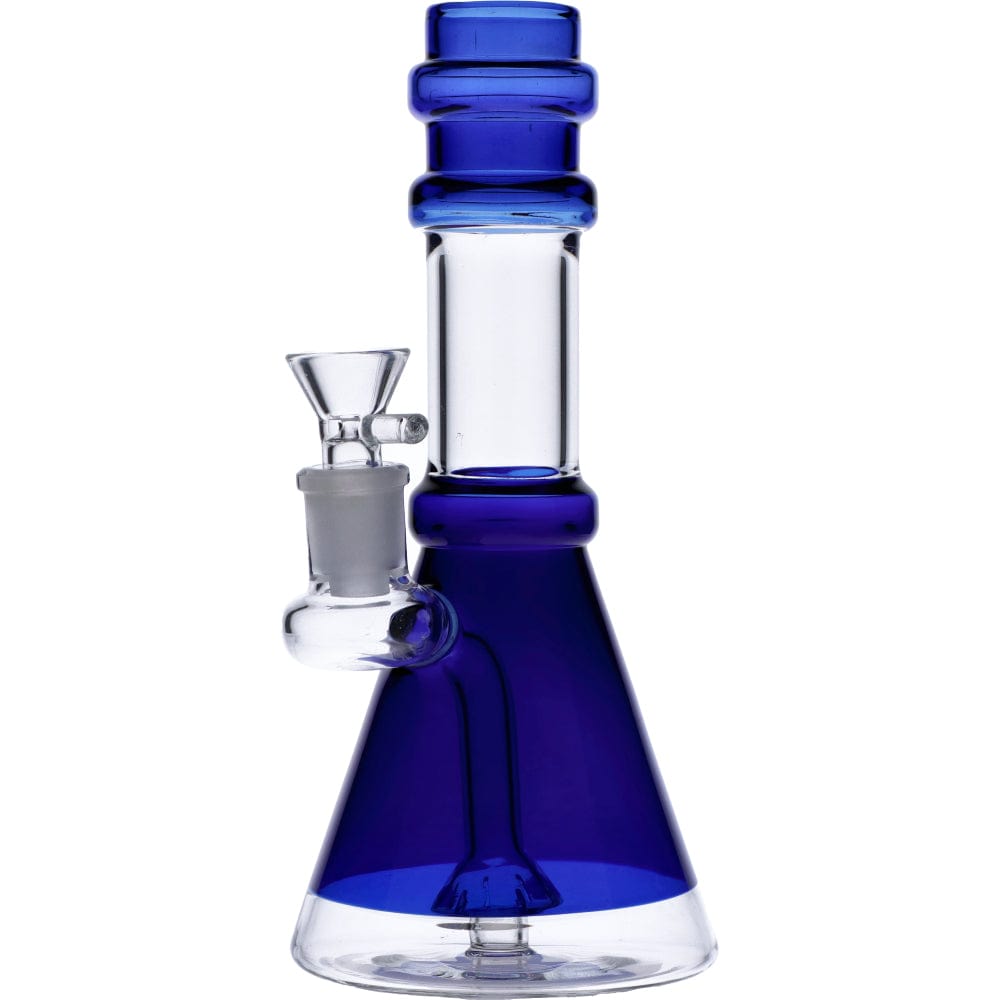 Valiant Distribution Transparent Neck Water Pipe w/ Bowl & Banger