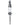 A studio shot of the Wig Wag Nectar Collector, displaying its elongated, clear glass tip and sleek design against a white background.