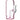 A side view of the Terpade Bottle Bong shows the clear glass form with a rounded base and long, slender neck.
