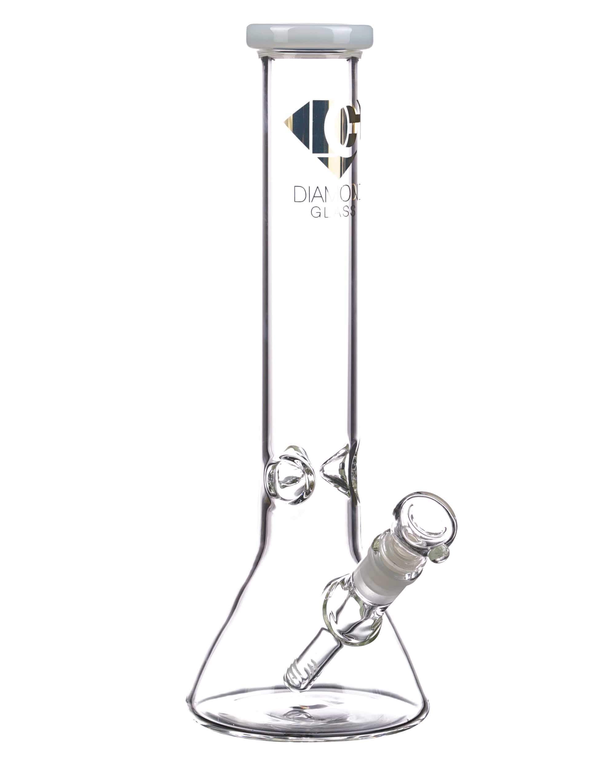 Diamond Glass 13" classic beaker bong