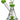 The Gavel Hammer Bubbler is shown in a three-quarter view, displaying its clear glass construction and compact hammer design.