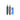 Front view of the EVRI for 510| Flower, and Concentrates, with a blue component beside the silver device.