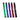 Front view of several Lunar Wax Pens against a white background, showcasing their sleek, cylindrical design.
