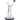 Front view of the Basilisk Dab Rig, a clear glass rig with a wide base and angled neck, showcasing the joint detail.