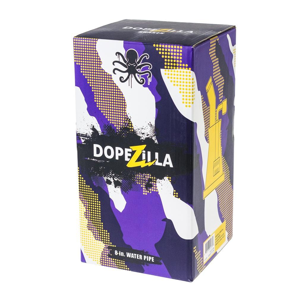 Dopezilla Kraken 8in DAB Rig - Glass Water Pipe | DankStop