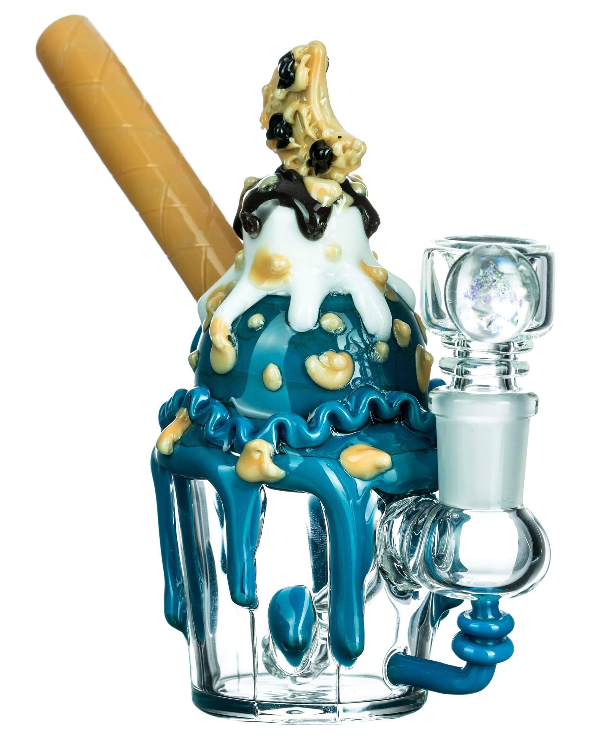 Cookie Monster Sundae Mini Bong