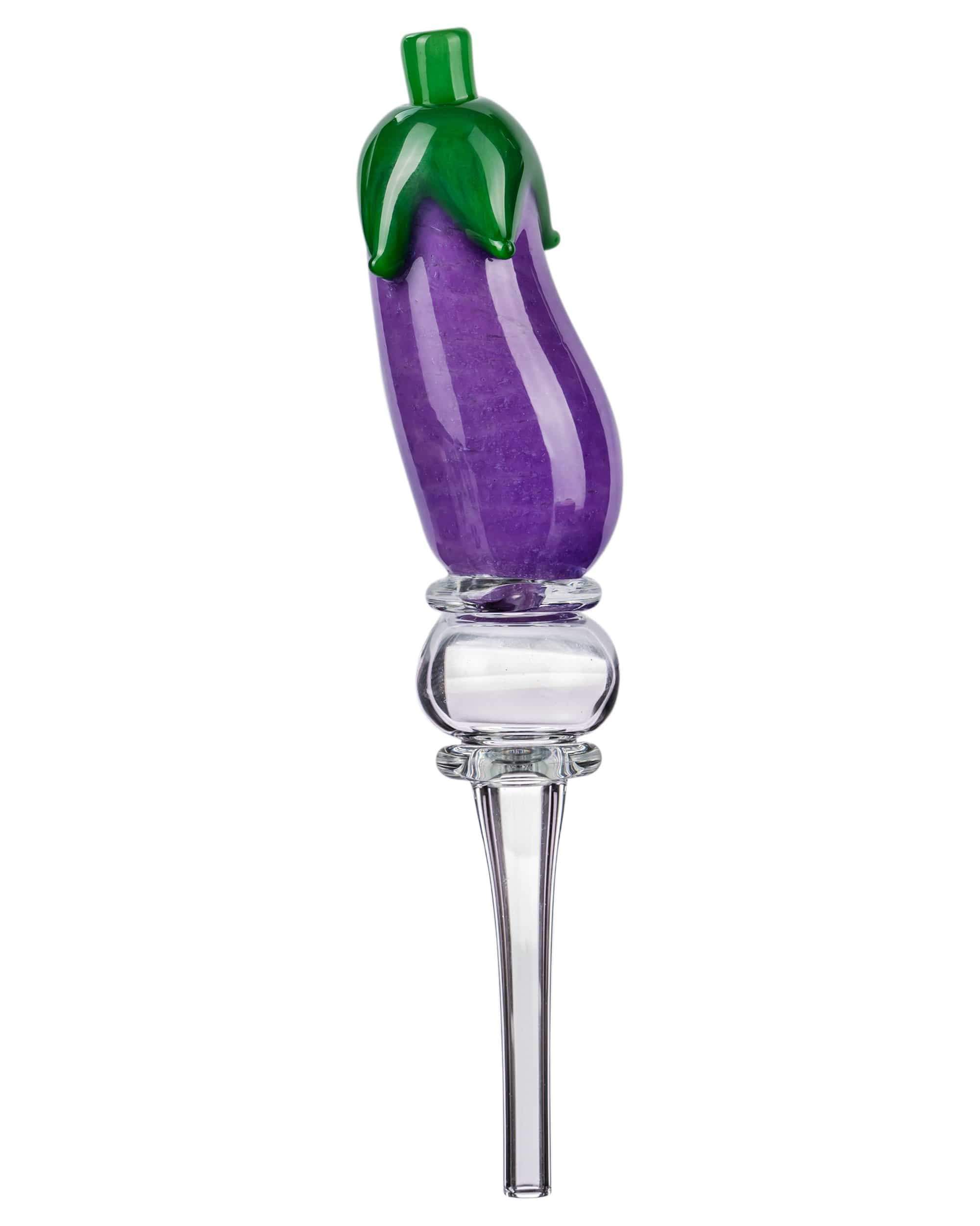 Eggplant Honey Straw