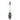 The Peyote Dabber is shown in a side view, featuring a dark-colored tool with a textured, green accent at the top.