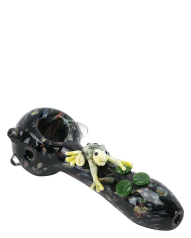 Empire Glassworks Forest Frog Mini Pipe