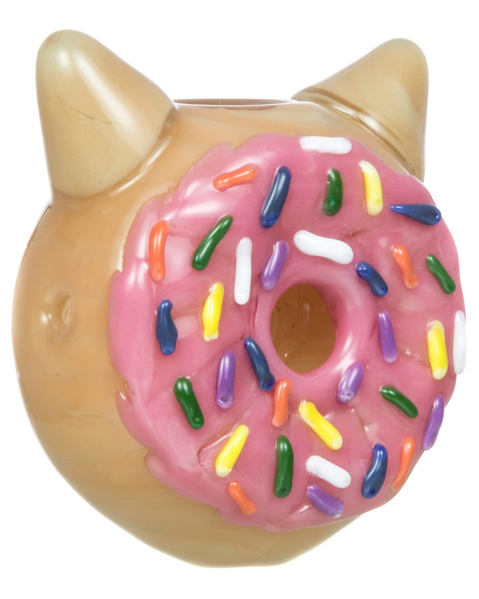 Kitty Donut Hand Pipe