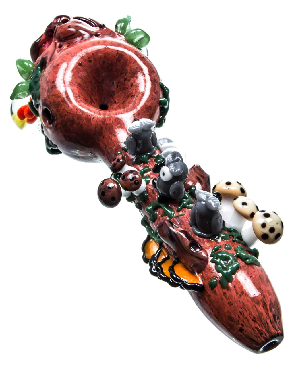 Empire Glassworks Hootie's Forest Spoon Pipe