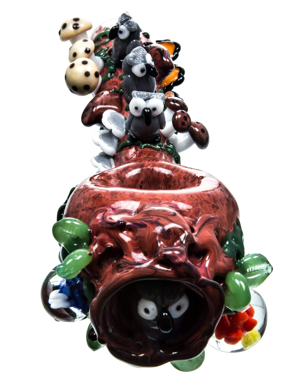 Empire Glassworks Hootie's Forest Spoon Pipe
