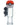 A detailed studio shot of the PokeBall/Snorlax Mouthpiece, showcasing its clear glass construction and unique character design.