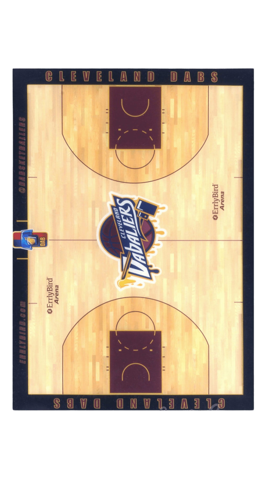 ErrlyBird Basketball Silicone Mat