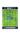 Front view of the Football Silicone Mat, displaying a green field pattern with the brand logo in the upper corner.