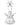 Evolution Hookah - 15" Bella Hourglass Design Glass Hookah