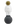 A front view of the Silicone 2-in-1 Astronaut Hand Pipe and Vapor Straw, depicted as a miniature astronaut figurine.