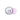 Top-down view of the Famous X 14mm Male Glass Bowl with Handle showing a clear circular bowl and a pale pink rounded handle against a white background