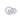 Top-down view of a clear Famous X 14mm Male Glass Bowl with Handle showing the circular bowl opening and adjacent flat handle on white background