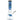 Front view of the Fabric 12" Beaker Water Pipe, showing a clear glass beaker with blue accents and a wide base.
