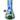 Front view of the 12-inch Privilege Beaker Water Pipe, showcasing the clear glass beaker shape with a simple, clean design.