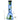 Front view of the 12-inch Privilege Beaker Water Pipe, showcasing a clear glass base with blue accents and a classic beaker shape.