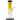 A straight-on view of the Surrender 10" Straight Dab Rig, showcasing its clear glass construction and simple, cylindrical form.