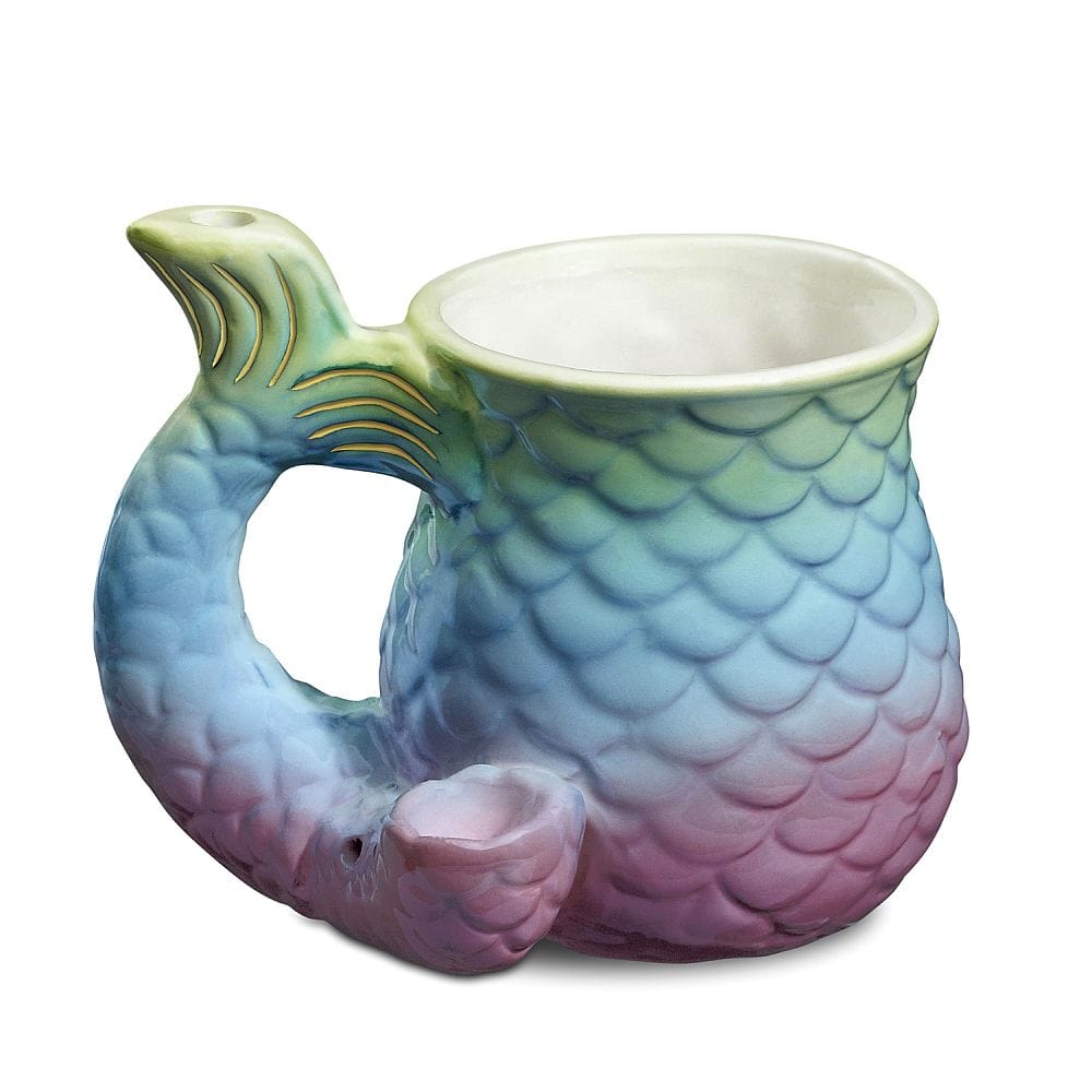 Mermaid Tail Roast & Toast Pipe Mug