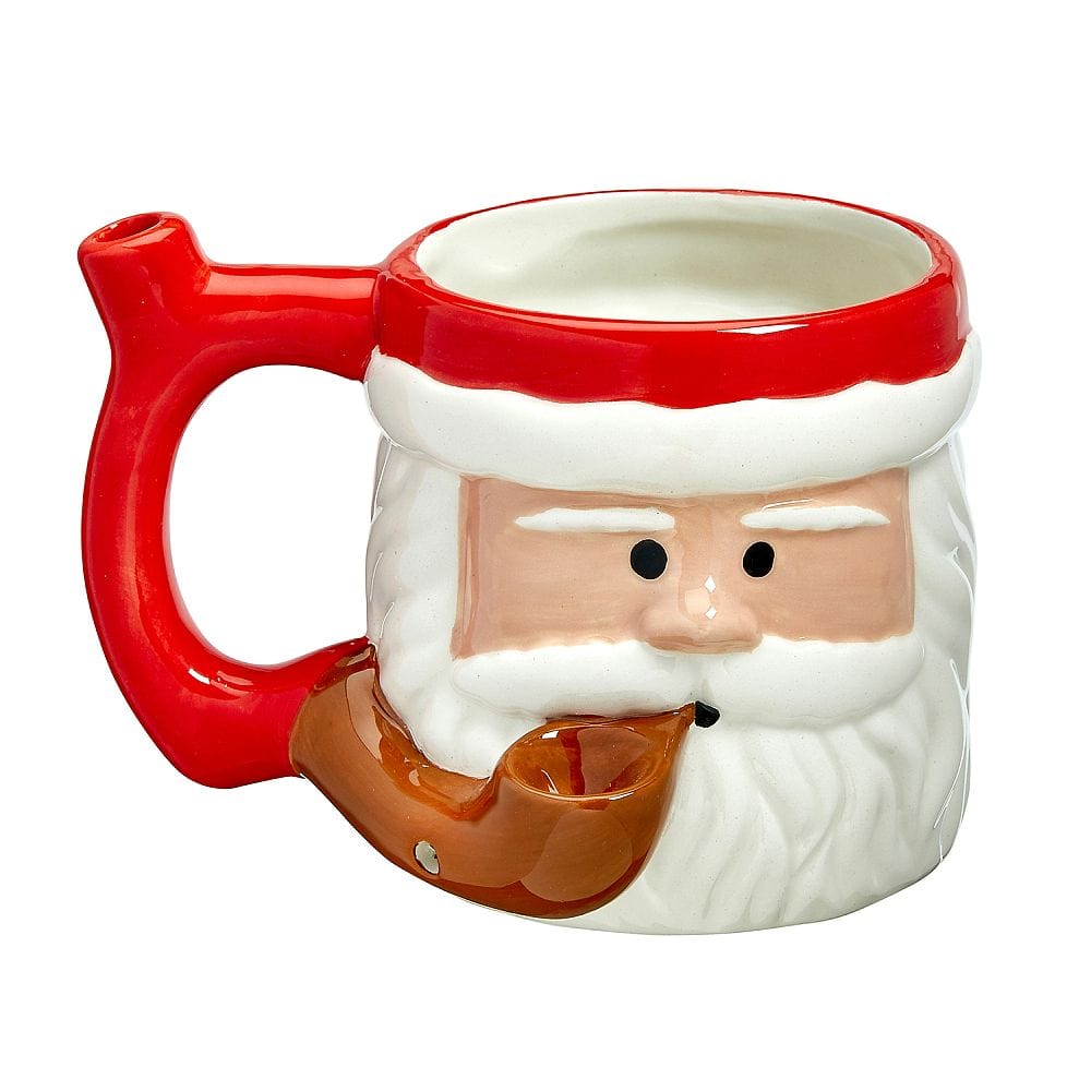 Santa Roast & Toast Pipe Mug