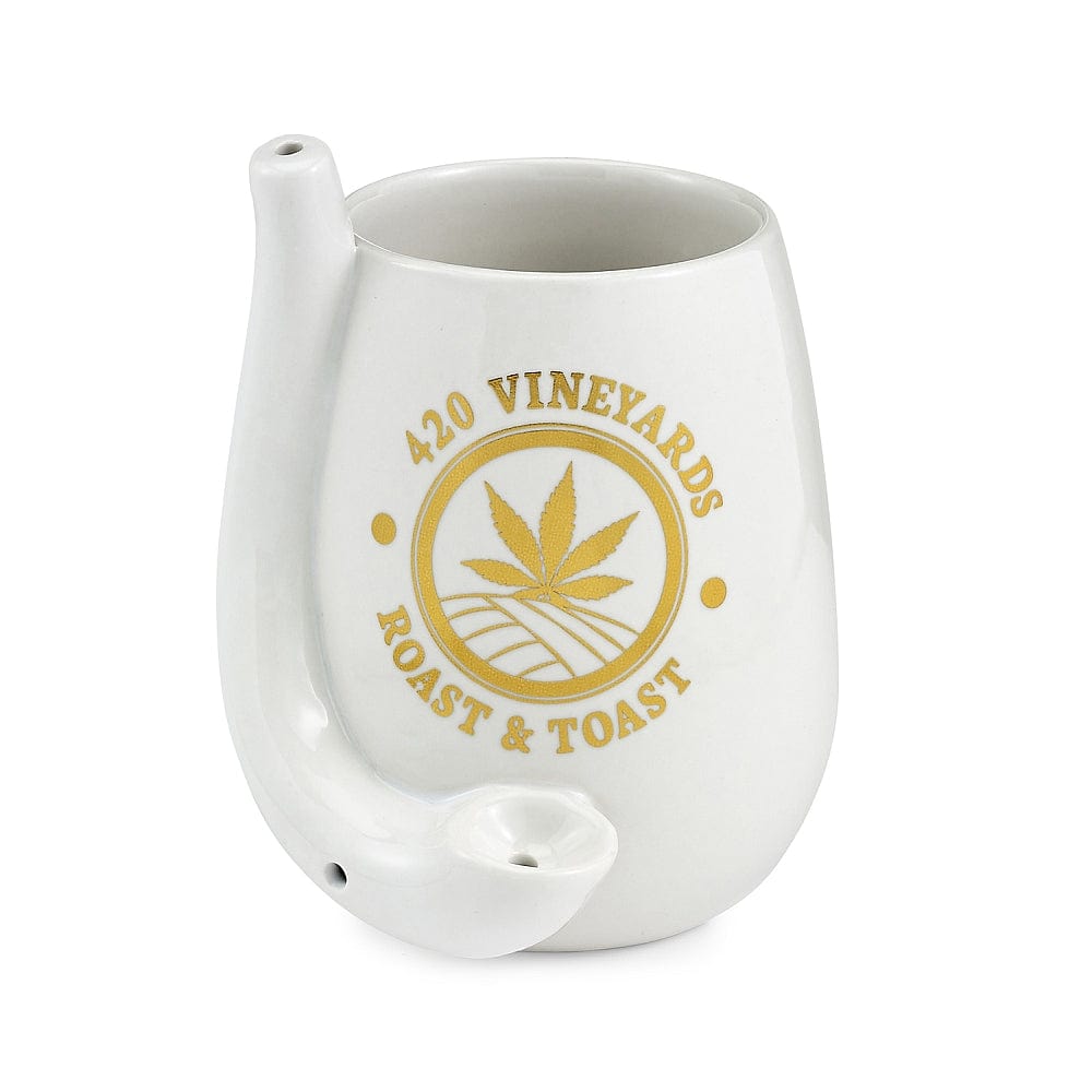 Stemless Wine Glass Pipe