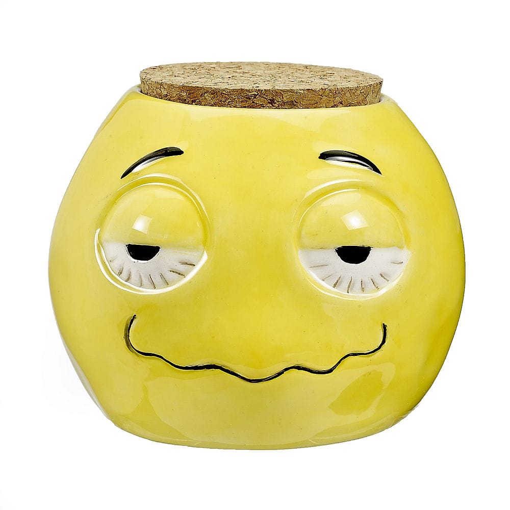 Stoned Emoji Stash Jar