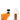 Front view of the Carta Laser Edition, an orange device with a black mouthpiece, angled slightly against a plain white background.