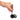A hand holds the Fusion Atomizer Vape Battery above its charging base, showcasing the sleek, compact design.