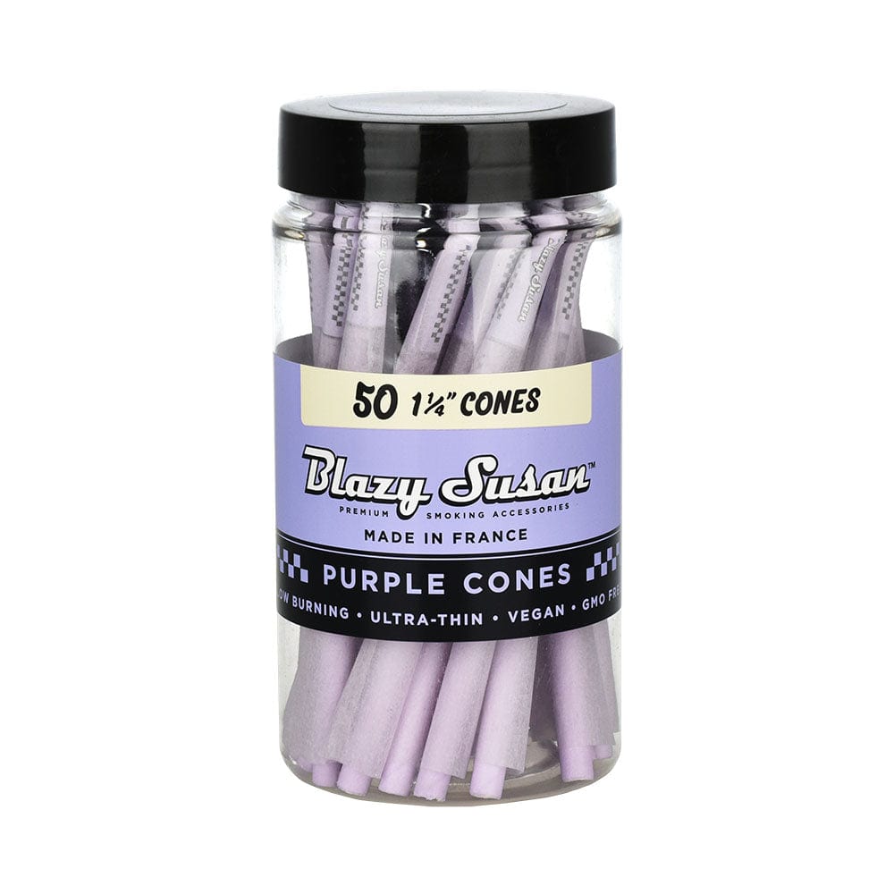 Blazy Susan Purple Pre-Rolled Cones - 50 pack