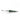 A side view of the Swirl Tide Dab Tool with a polished, curved metal tip reflecting light on a white surface.