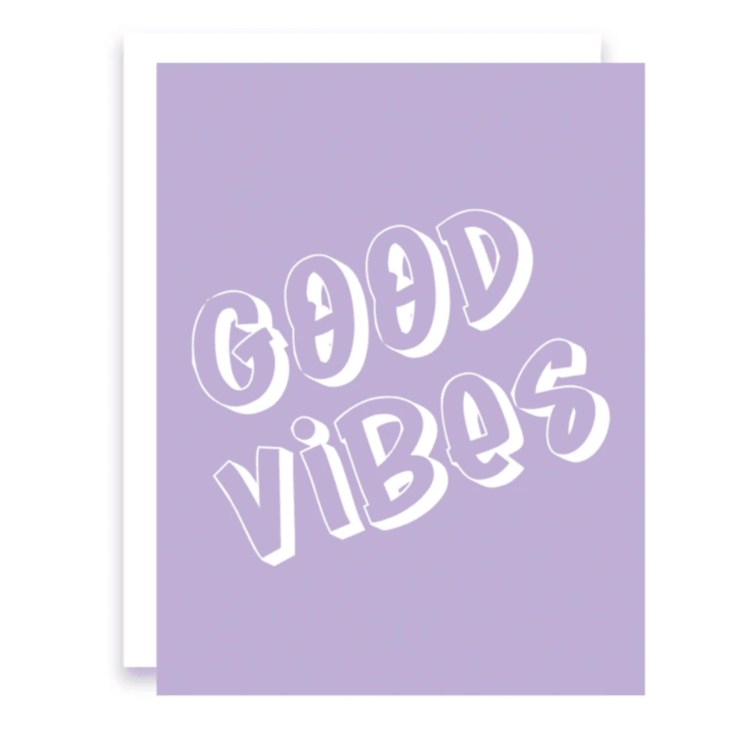 Hello There Good Vibes Greeting Card