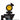 Front view of the Big Face VR Vape Rig, a dark-colored water pipe with a stylized face design.