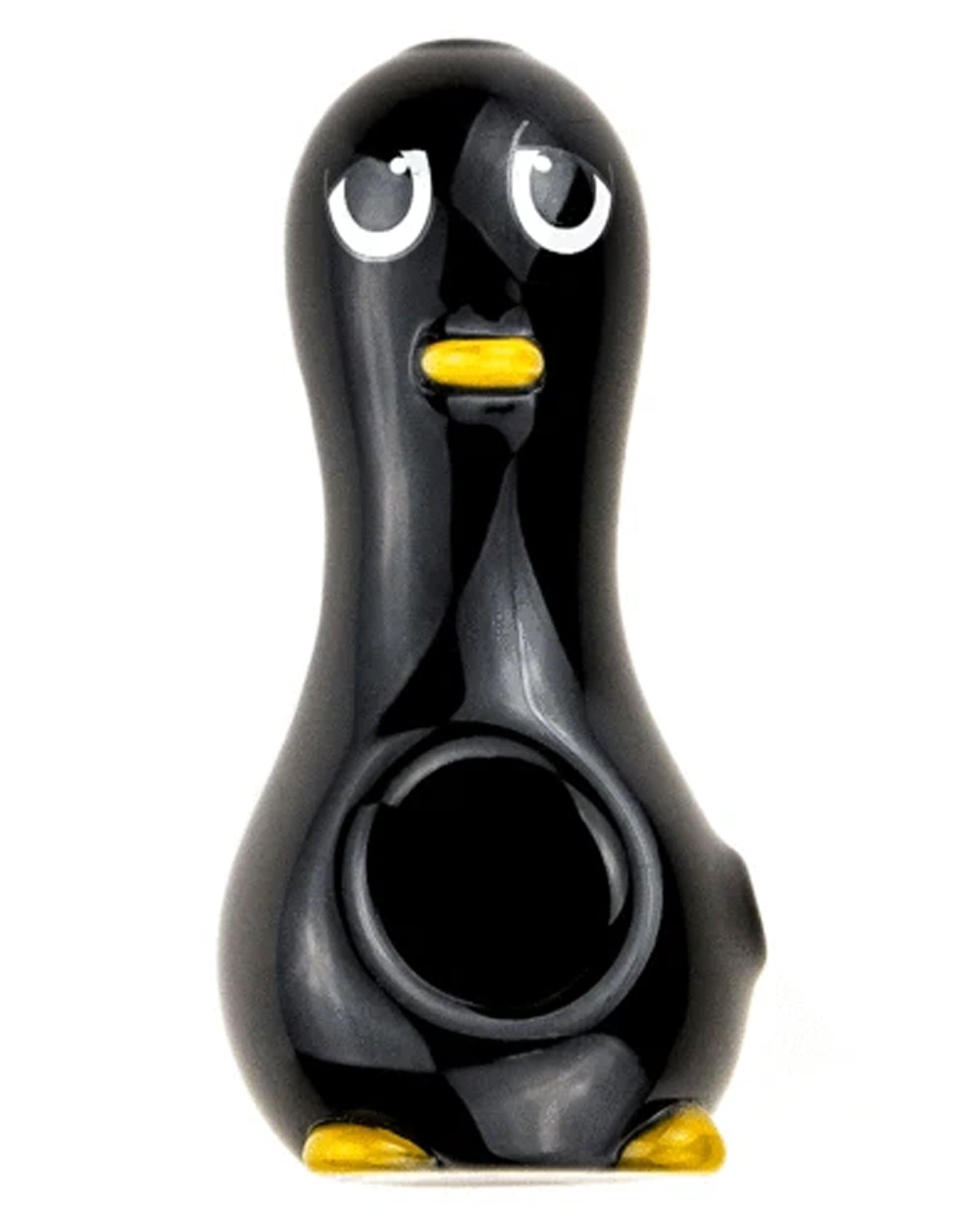 Goody Glass Penguin Hand Pipe