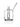 Front view of the Coffee Mug Pocket Bubbler, a clear glass bubbler resembling a coffee mug with a slender neck.