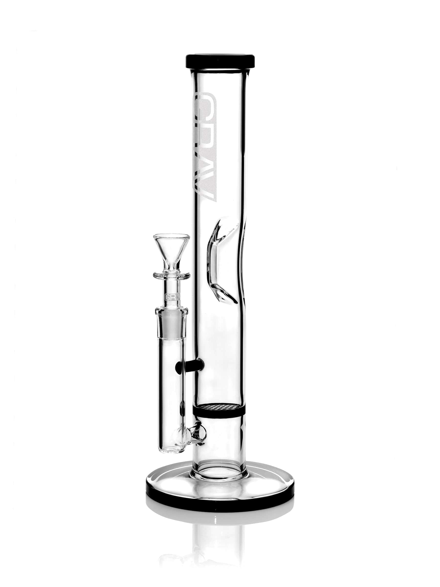 Medium Honeycomb Perc Straight Tube Bong