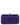 Front view of the Cache Debowling Ashtray, a dark purple, square ashtray with a simple, modern design.