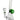 A front view of the Cyberpunk Bong, a clear glass beaker with a curved neck and simple design.