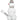 The Snowman Bong is displayed in a full shot, resembling a sculpted glass snowman with a clear body and base.