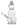 The Snowman Bong is displayed in a full shot, resembling a sculpted glass snowman with a clear body and base.